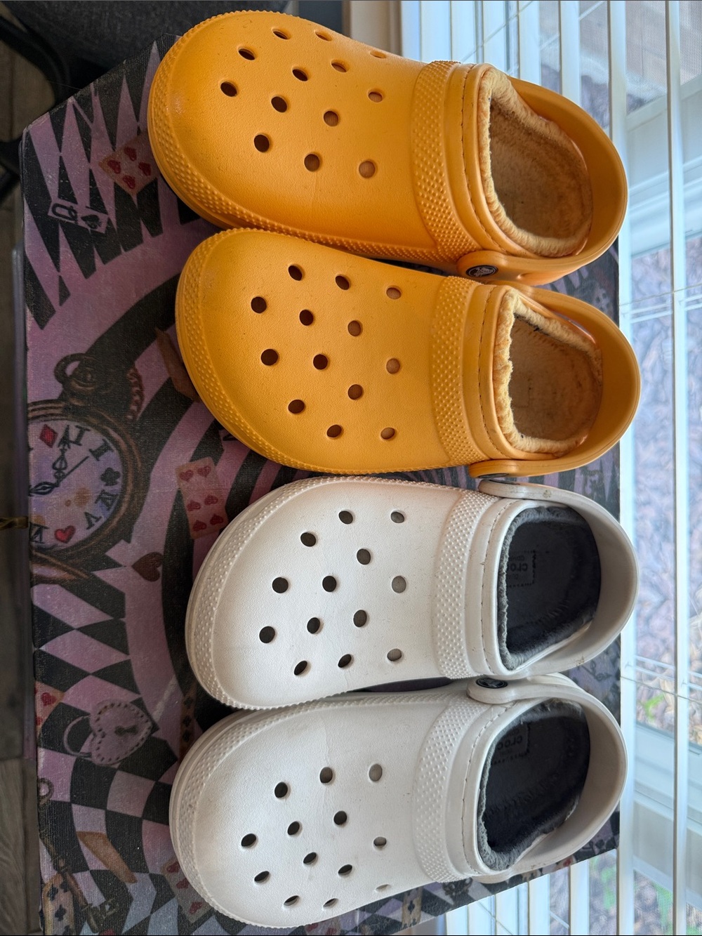Lined Crocs